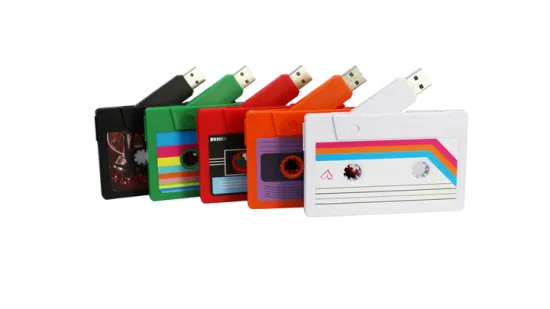 Рекламный подарок 16 г кассета USB Stick 2.0 флэш-накопитель